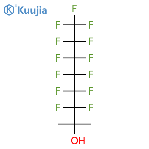 2-OCTANOL, 3,3,4,4,5,5,6,6,7,7,8,8,8-TRIDECAFLUORO-2-METHYL- structure
