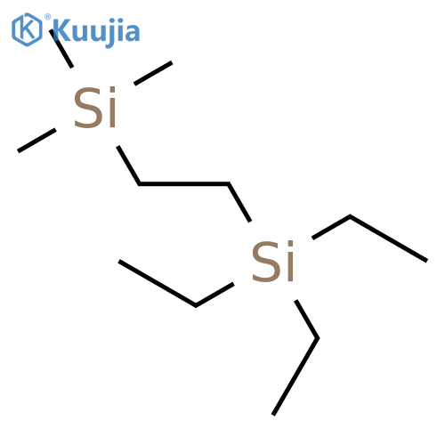 Silane, triethyl[2-(trimethylsilyl)ethyl]- structure