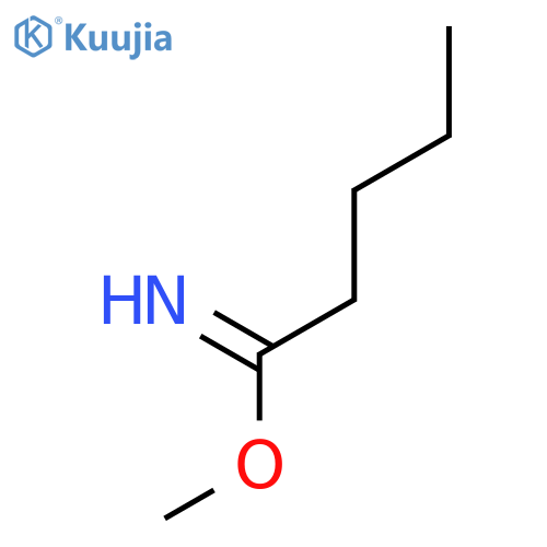 Pentanimidic acid, methyl ester structure