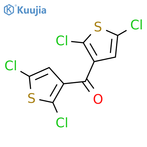 Methanone, bis(2,5-dichloro-3-thienyl)- structure