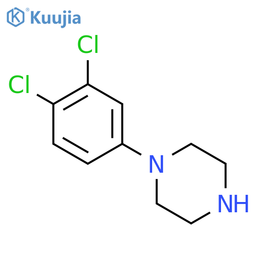 1-(3,4-Dichlorophenyl)piperazine structure