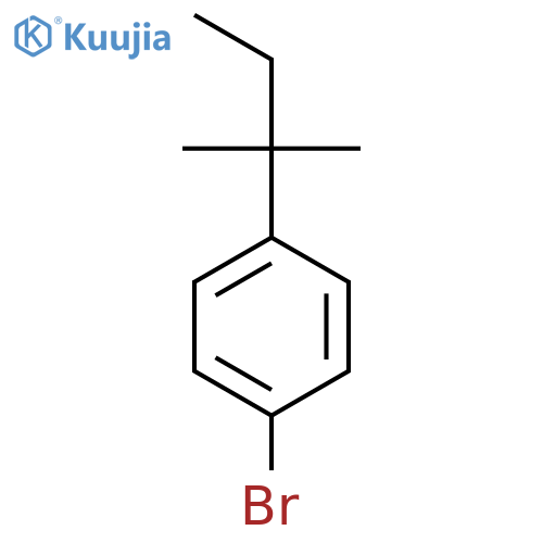 1-Bromo-4-(2-methylbutan-2-yl)benzene structure