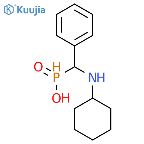 [(Cyclohexylamino)(phenyl)methyl](hydroxy)oxophosphanium structure