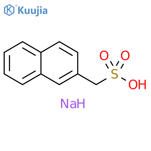 2-Naphthalenemethanesulfonic acid, sodium salt (1:1) structure