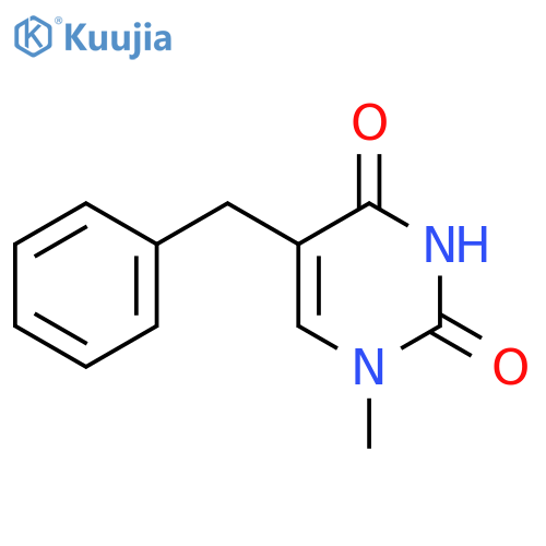 5-benzyl-1-methylpyrimidine-2,4(1H,3H)-dione structure