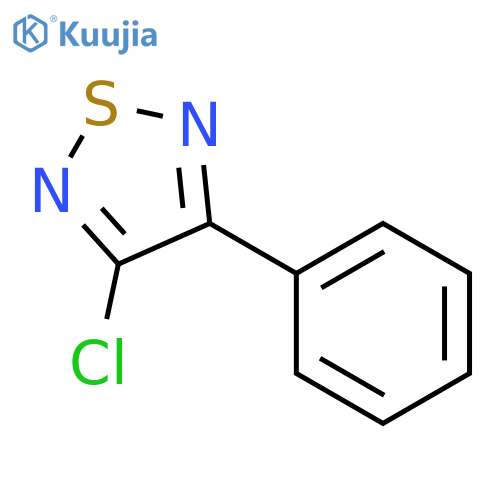 3-Chloro-4-phenyl-1,2,5-thiadiazole structure