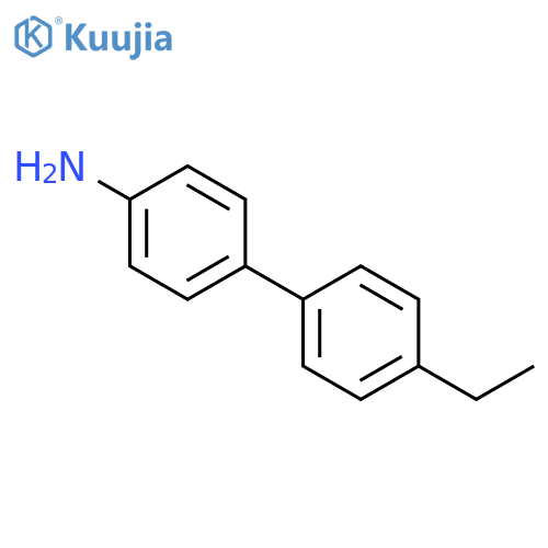 4-(4-Ethylphenyl)aniline structure