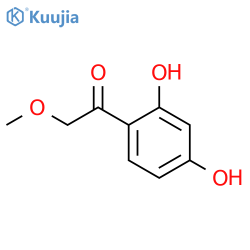 Ethanone,1-(2,4-dihydroxyphenyl)-2-methoxy- structure