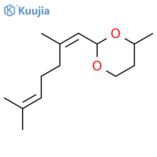 1,3-Dioxane,2-(2,6-dimethyl-1,5-heptadien-1-yl)-4-methyl- structure