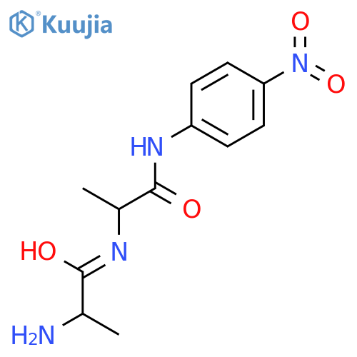 H-Ala-Ala-pNA hydrochloride salt structure