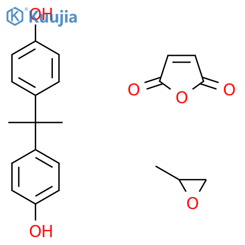 2,5-Furandione, polymer with 4,4'-(1-methylethylidene)bis(phenol) and methyloxirane structure
