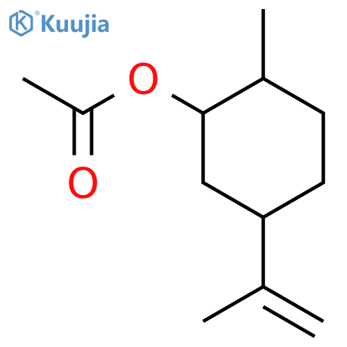 (R)-DIHYDROCARVYL ACETATE structure