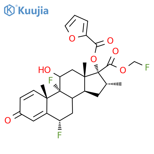 Fluticasone 2-(Fluorooxy)acetyl Furan-2-carboxylic Acid structure