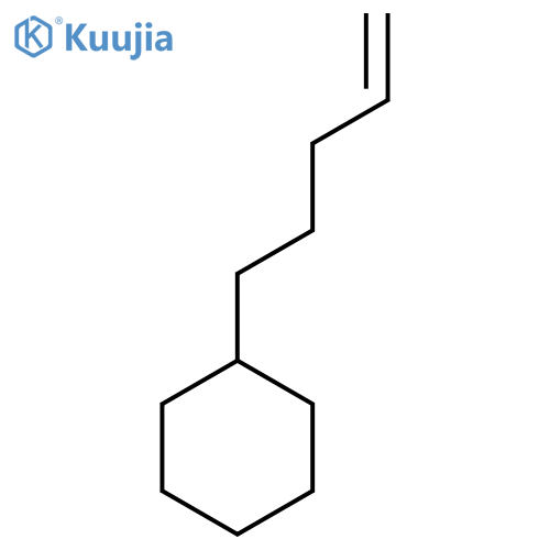 5-Cyclohexyl-1-pentene structure