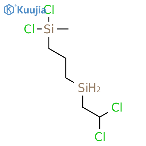 SILANE, DICHLORO[3-(DICHLOROETHYLSILYL)PROPYL]METHYL- structure