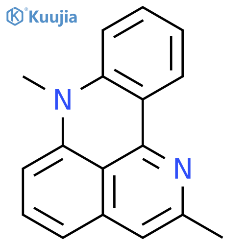 7H-Pyrido[4,3,2-kl]acridine, 2,7-dimethyl- structure