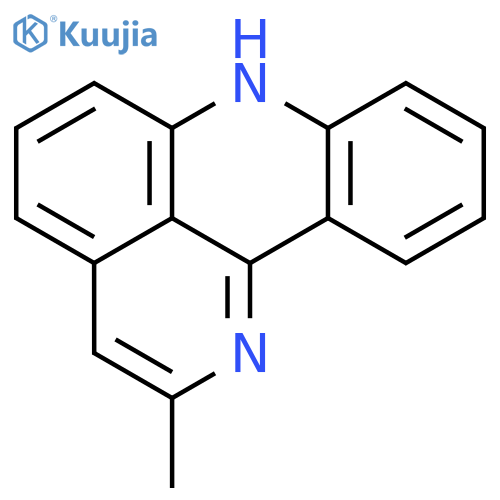 7H-PYRIDO[4,3,2-KL]ACRIDINE, 2-METHYL- structure