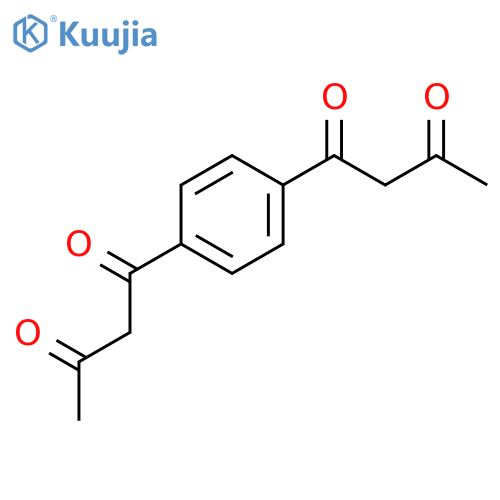 1,3-Butanedione, 1,1'-(1,4-phenylene)bis- structure