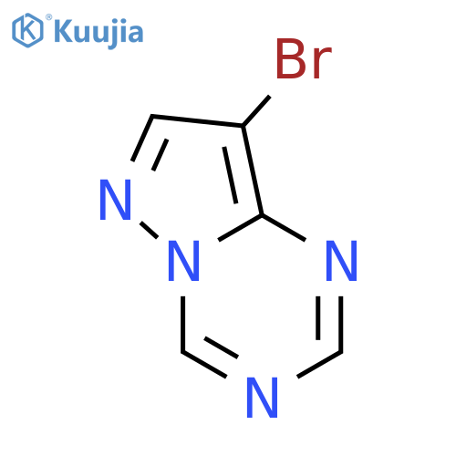 Pyrazolo[1,5-a]-1,3,5-triazine, 8-bromo- structure