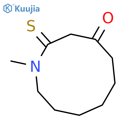 4(1H)-AZECINONE, OCTAHYDRO-1-METHYL-2-THIOXO- structure