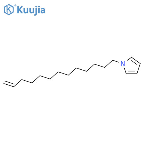 1H-PYRROLE, 1-(12-TRIDECENYL)- structure