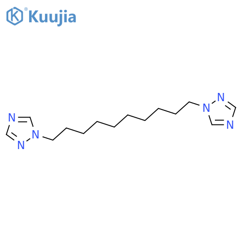 1H-1,2,4-Triazole, 1,1'-(1,10-decanediyl)bis- structure