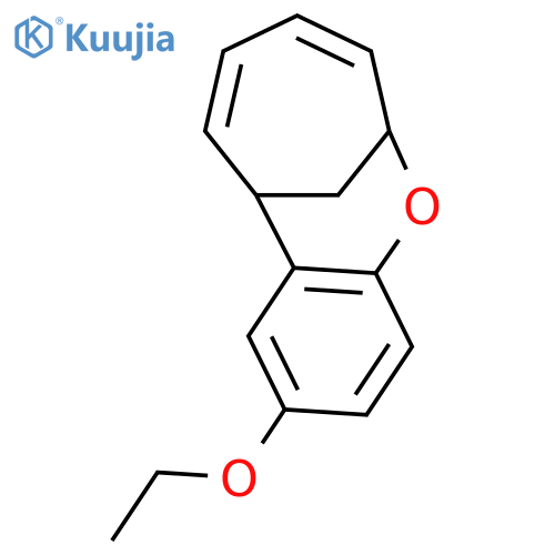 2,7-Methano-1-benzoxonin, 9-ethoxy-2,7-dihydro- structure