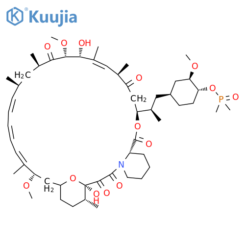 Ridaforolimus structure