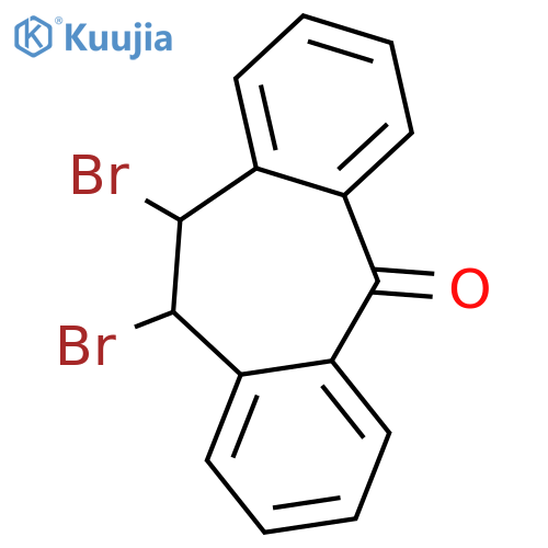 10,11-Dibromo 5-Dibenzosuberenone structure