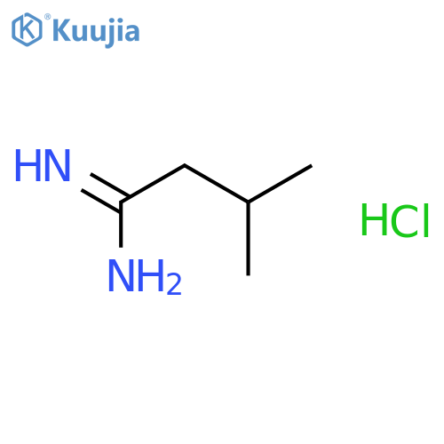 3-methylbutanimidamide hydrochloride structure