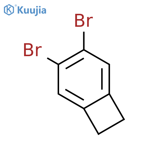 Bicyclo[4.2.0]octa-1,3,5-triene, 3,4-dibromo- structure