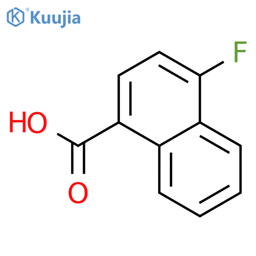 4-Fluoro-1-naphthoic acid structure