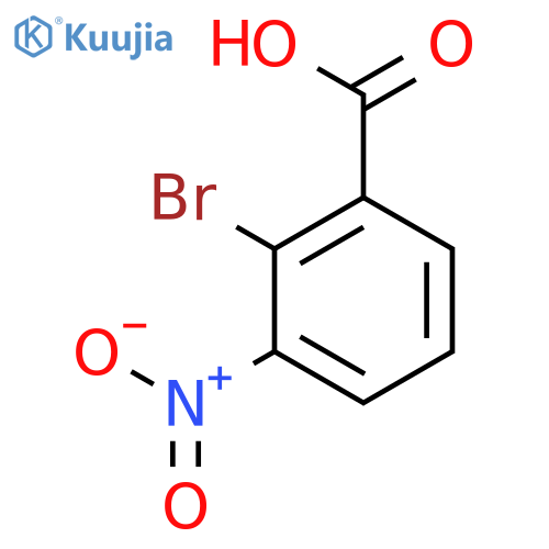 2-Bromo-3-nitrobenzoic acid structure