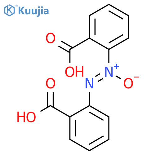 2,2'-Azoxydibenzoic acid structure