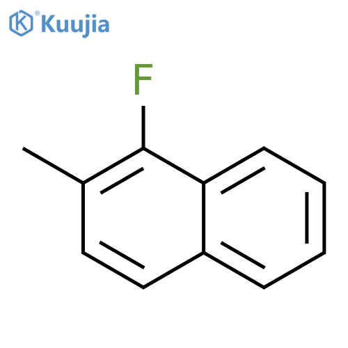 1-Fluoro-2-methylnaphthalene structure