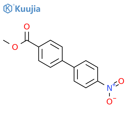 Methyl 4'-Nitro1,1'-biphenyl-4-carboxylate structure