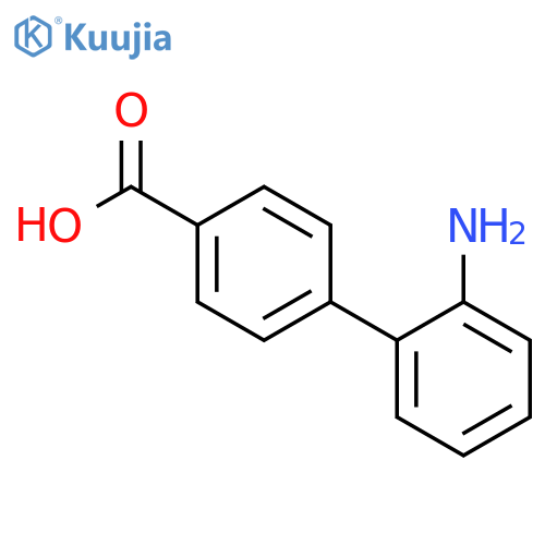 2'-aminobiphenyl-4-carboxylic Acid structure