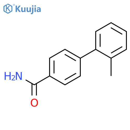 4-(2-methylphenyl)benzamide structure
