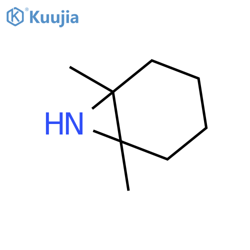 7-Azabicyclo[4.1.0]heptane, 1,6-dimethyl- structure