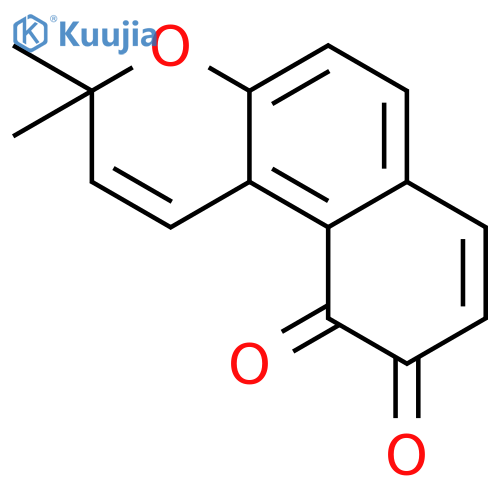 3H-NAPHTHO[2,1-B]PYRAN-9,10-DIONE, 3,3-DIMETHYL- structure