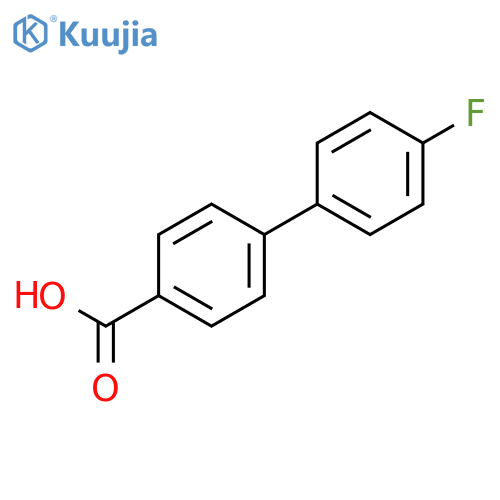 4'-fluoro-1,1'-biphenyl-4-carboxylic acid structure