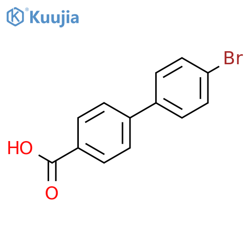 4'-Bromo1,1'-biphenyl-4-carboxylic Acid structure
