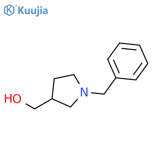 (1-Benzylpyrrolidin-3-yl)methanol structure