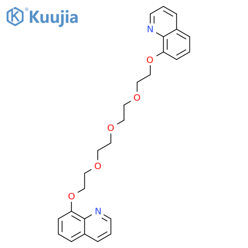 Quinoline,8,8'-[oxybis(2,1-ethanediyloxy-2,1-ethanediyloxy)]bis- structure
