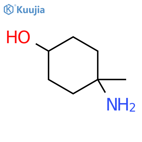 4-amino-4-methylcyclohexan-1-ol structure
