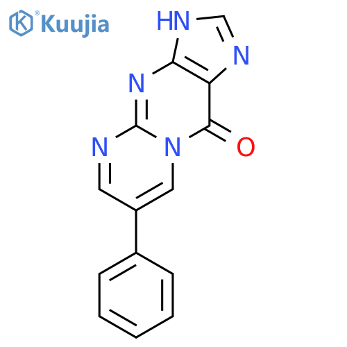 PYRIMIDO[1,2-A]PURIN-10(1H)-ONE, 7-PHENYL- structure