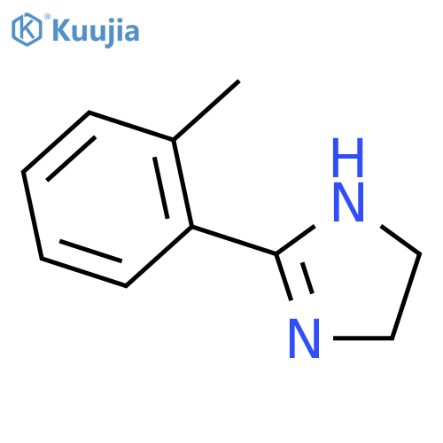 1H-Imidazole, 4,5-dihydro-2-(2-methylphenyl)- structure