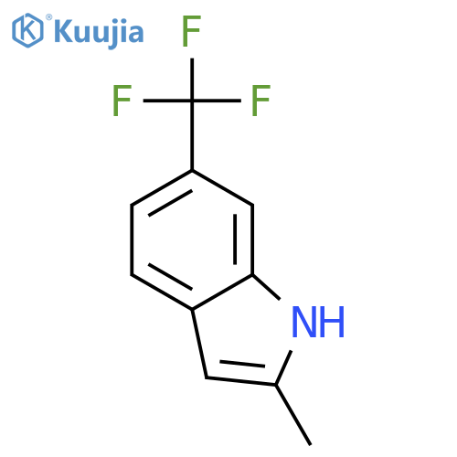 2-Methyl-6-(trifluoromethyl)-1H-indole structure