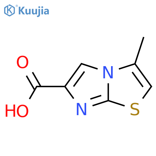 3-methylimidazo2,1-b1,3thiazole-6-carboxylic acid structure