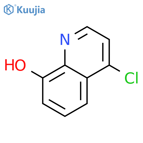 4-Chloro-8-quinolinol structure